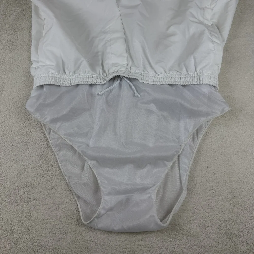 Lotto White Athletic Shorts Men's L‎ Soccer Training Mesh Lined Drawstring